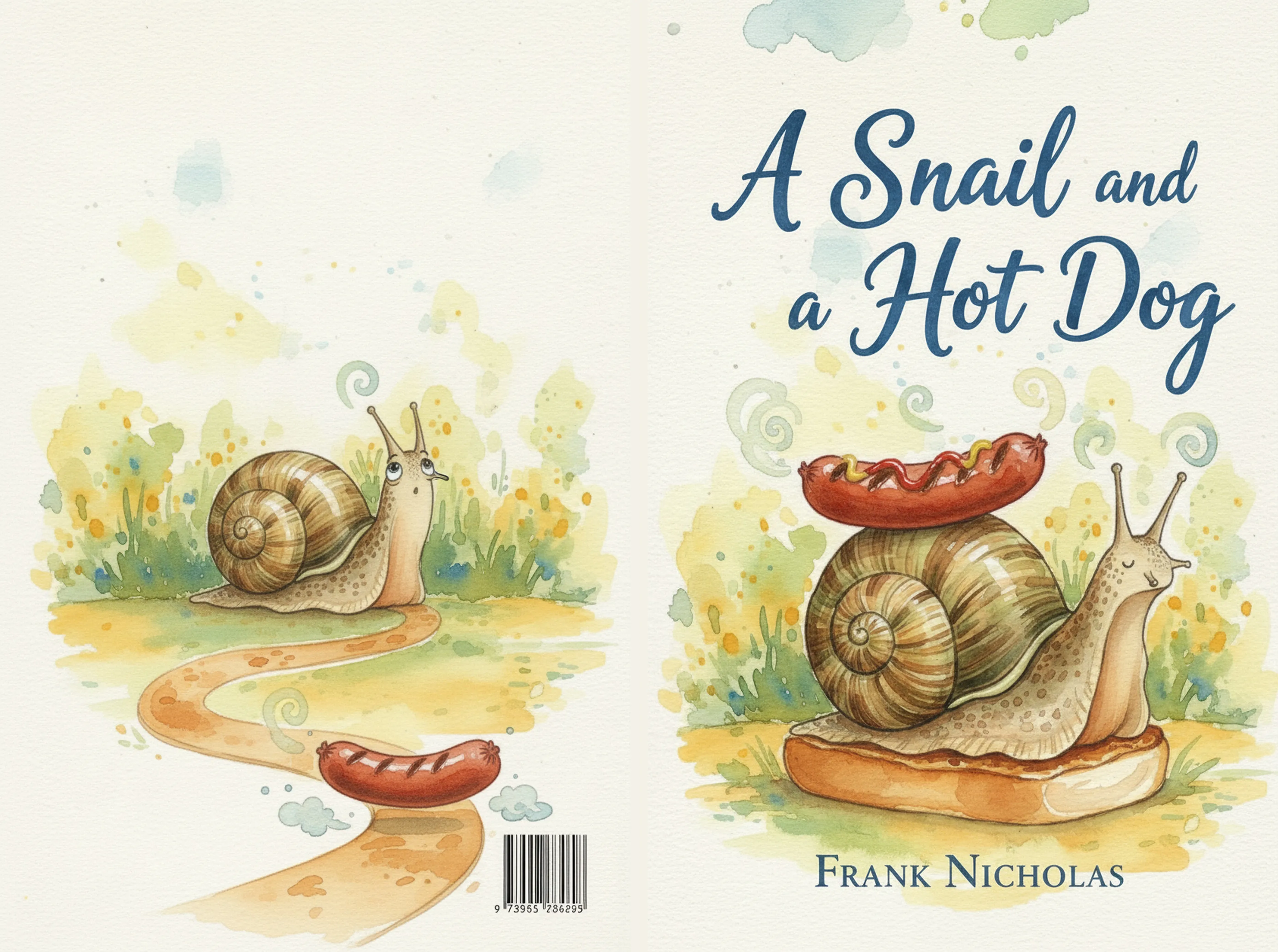 Full wrap book cover preview